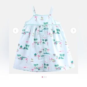 Beebay flamingo, Print Sundress girl's sz 7